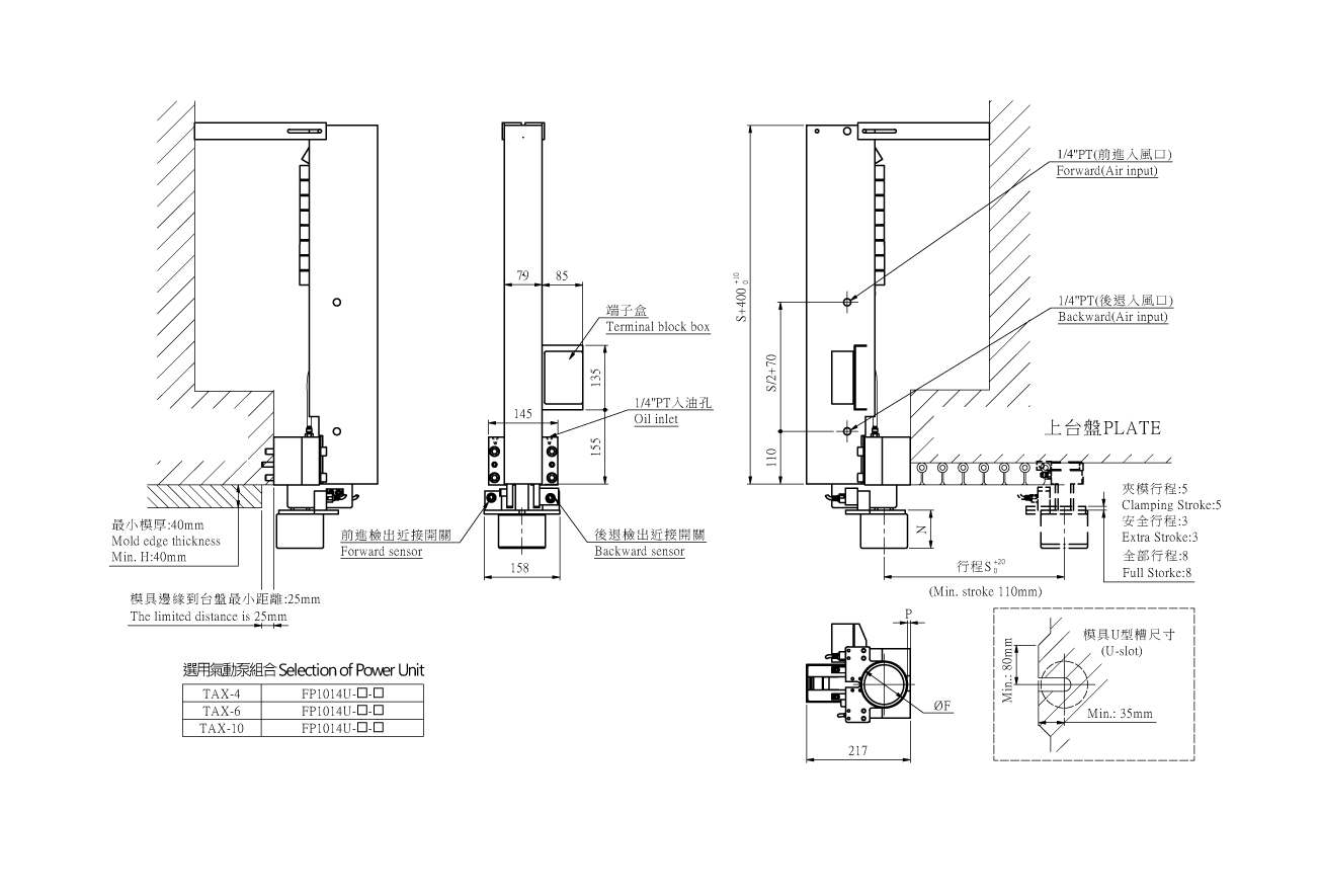 Pneumatic Clamps