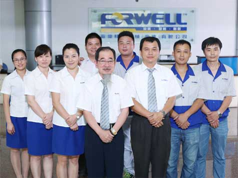 Forwell Precision Machinery Co., LTD. Organizational Structure 003